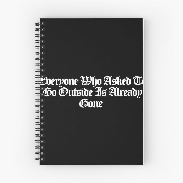 Item preview, Everyone Who Asked To Go Outside Is Already Gone - Silo Art designed and sold by dsxclothing.