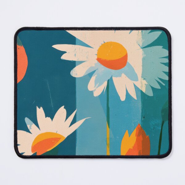 Item preview, April Birth Flower, Daisy Bold Wall Art designed and sold by MarkedArtPrints.