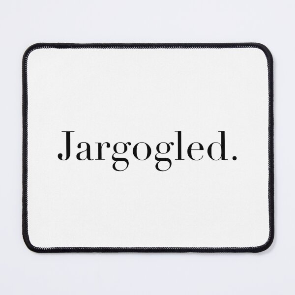 Item preview, Jargogle | Obscure Word Typography Design designed and sold by The Prose Atelier.