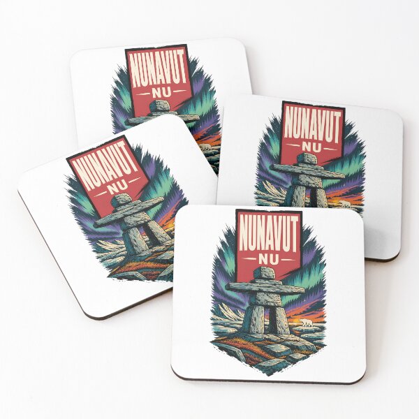 Item preview, Nunavut Canada Vintage Travel Tourism Souvenir designed and sold by TravelersGems.