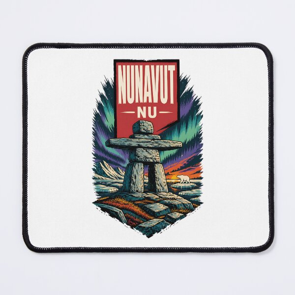 Item preview, Nunavut Canada Vintage Travel Tourism Souvenir designed and sold by TravelersGems.