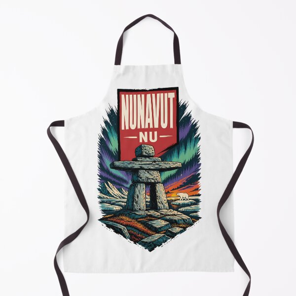 Item preview, Nunavut Canada Vintage Travel Tourism Souvenir designed and sold by TravelersGems.