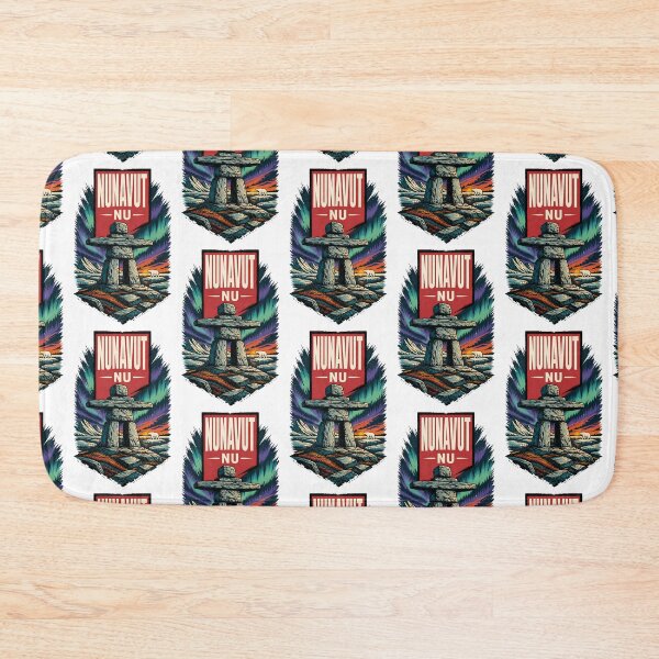 Item preview, Nunavut Canada Vintage Travel Tourism Souvenir designed and sold by TravelersGems.