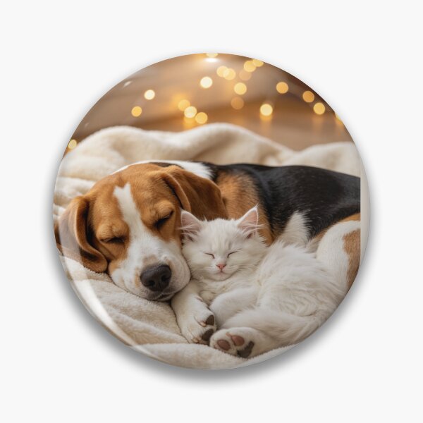 Item preview, Sleeping Puppy and Kitten Cozy Best Friends designed and sold by BagFactoryUK.