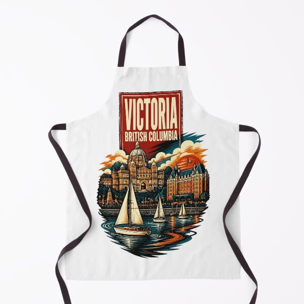 Artikelvorschau, Victoria, British Columbia, Kanada – Vintage-Reisesouvenir entworfen und verkauft von TravelersGems.