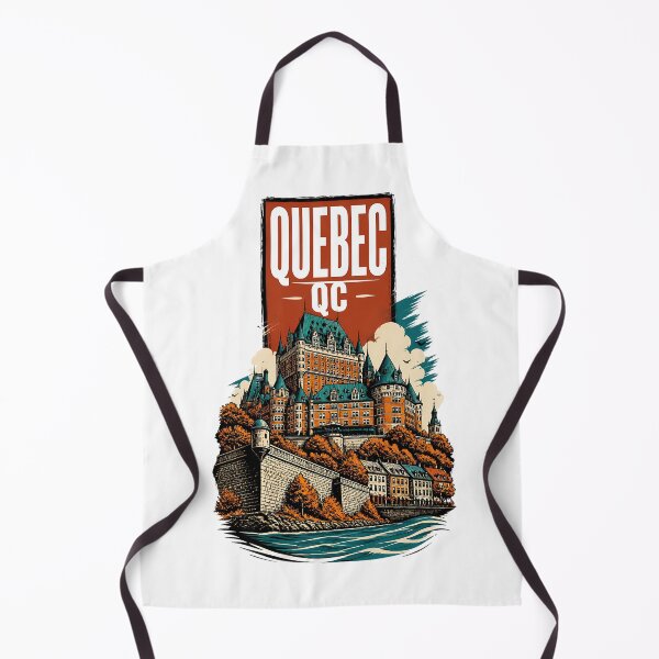 Aperçu de l'œuvre Ville de Québec, Québec, Canada Souvenir de voyage vintage créée et vendue par TravelersGems.