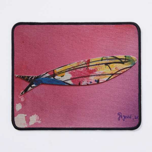 Item preview, Acrylic painting-collage, sardine fish, inspired by Lisbon designed and sold by PejovicArt.