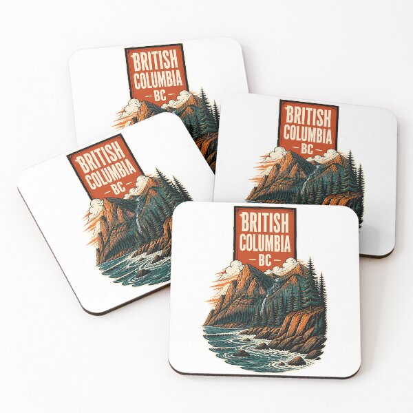 Item preview, British Columbia Canada Vintage Travel Tourism Souvenir designed and sold by TravelersGems.