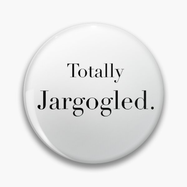 Item preview, Totally Jargogled | Obscure Word Typography Design designed and sold by The Prose Atelier.