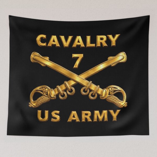Item preview, Army - 7th Cavalry Branch - US Army Cavalry - 3d enhanced designed and sold by Military Insignia Products.