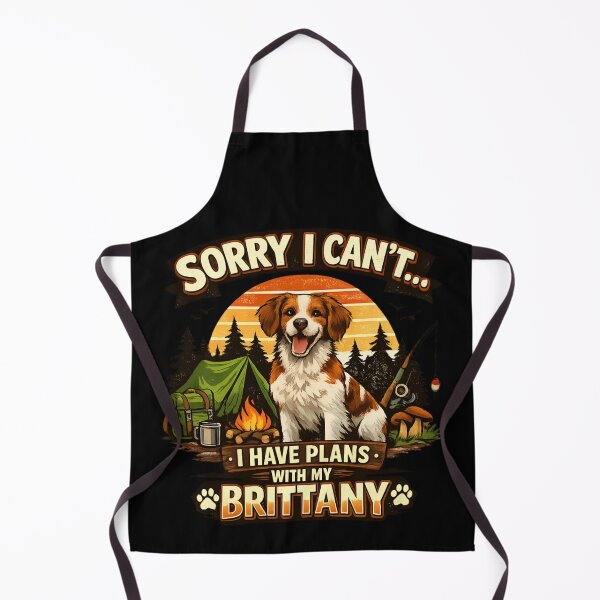 Item preview, Sorry I Can't I Have Plans With My Brittany – Funny Brittany Dog Lover designed and sold by SidTastic .