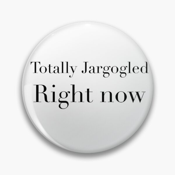 Item preview, Totally Jargogled | Obscure Word Typography Design designed and sold by The Prose Atelier.