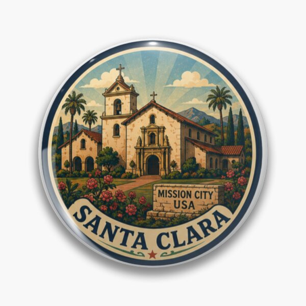 Item preview, Santa Clara designed and sold by JonysCreativeDesigns.