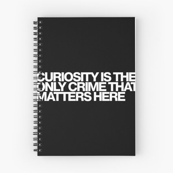 Item preview, Curiosity Is The Only Crime That Matters Here - Silo Art designed and sold by dsxclothing.