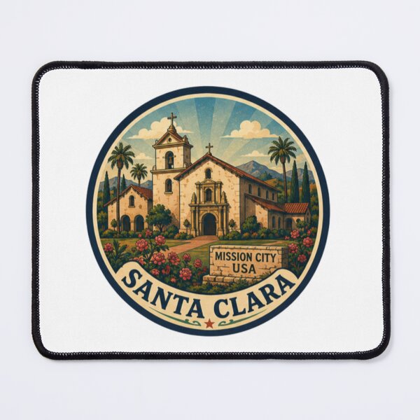 Item preview, Santa Clara designed and sold by JonysCreativeDesigns.