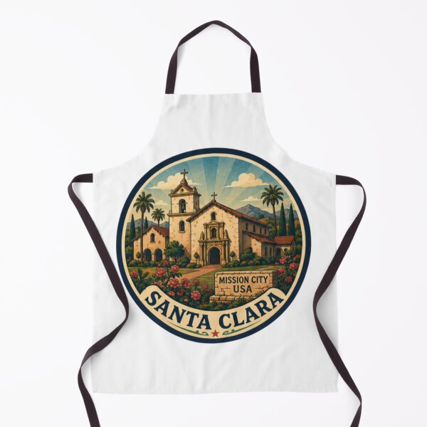 Item preview, Santa Clara designed and sold by JonysCreativeDesigns.