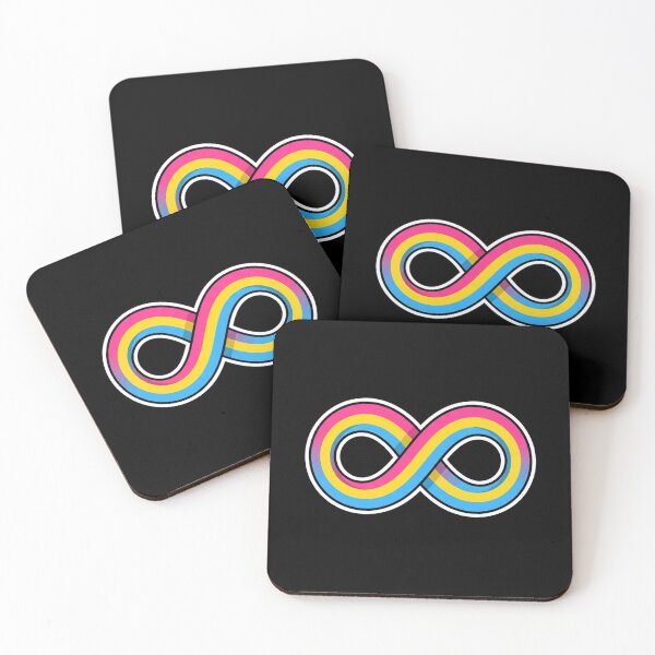 Item preview, Infinite Pansexual Pride Symbol Loop designed and sold by Owcomm.