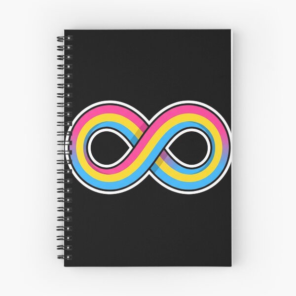 Item preview, Infinite Pansexual Pride Symbol Loop designed and sold by Owcomm.