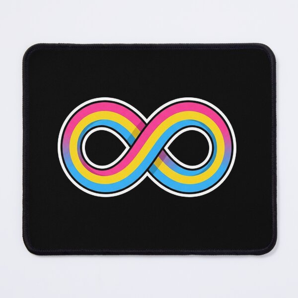 Item preview, Infinite Pansexual Pride Symbol Loop designed and sold by Owcomm.