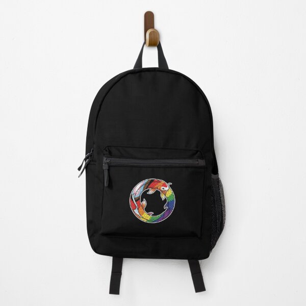 Item preview, Rainbow Koi Fish Pride Circle Illustration designed and sold by Owcomm.