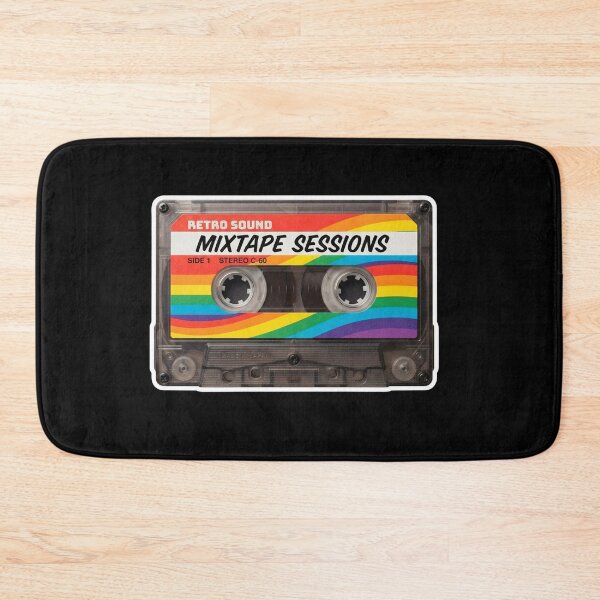 Item preview, Cinta de casete Retro Rainbow Mixtape Sessions designed and sold by Owcomm.