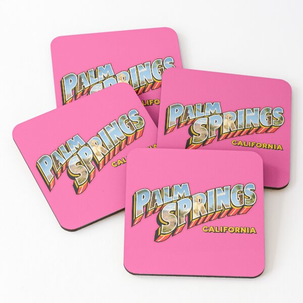 Item preview, Retro Pink Palm Springs, California!  designed and sold by studio150design.