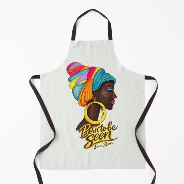Item preview, BORN TO BE SEEN | African Woman Portrait | Sage Green Edition by Lana Swan designed and sold by BlueberrySwan.