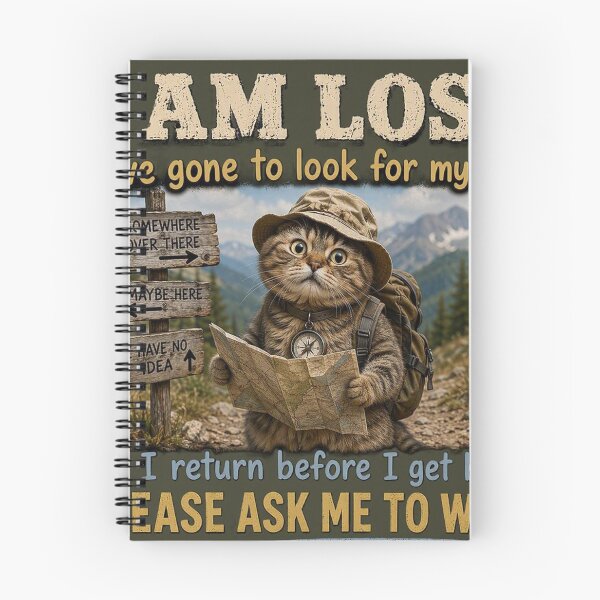 Item preview, I AM LOST: Gone to Look for Myself designed and sold by Tracie J.