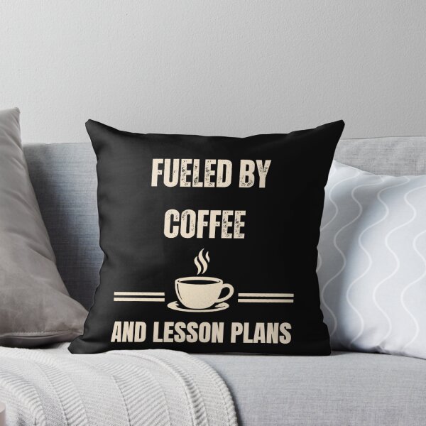Item preview, Funny Teacher Gift Fueled by Coffee and Lesson Plans designed and sold by Worn & Witty.