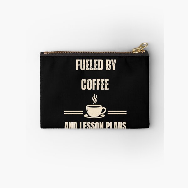 Item preview, Funny Teacher Gift Fueled by Coffee and Lesson Plans designed and sold by Worn & Witty.