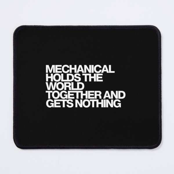Item preview, Mechanical Holds The World Together And Gets Nothing - Silo Art designed and sold by dsxclothing.