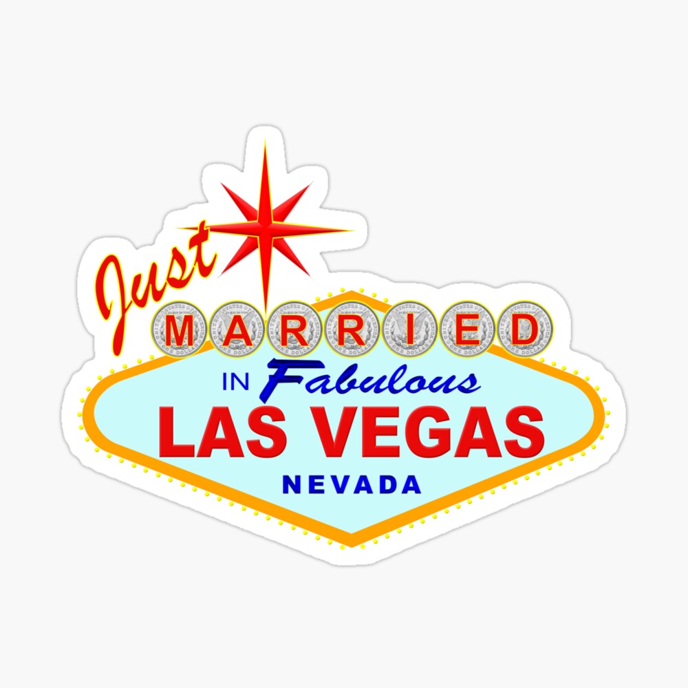  Personalized - Married in Fabulous Las Vegas