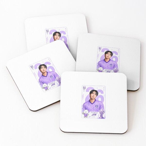 Item preview, Jin Soccer Card Shirt, Kim Seokjin Purple Kpop Sport Tee, BTS Fan Art Unisex Shirt, Gift For Army, Comfort Colors Shirt designed and sold by BerryHand.