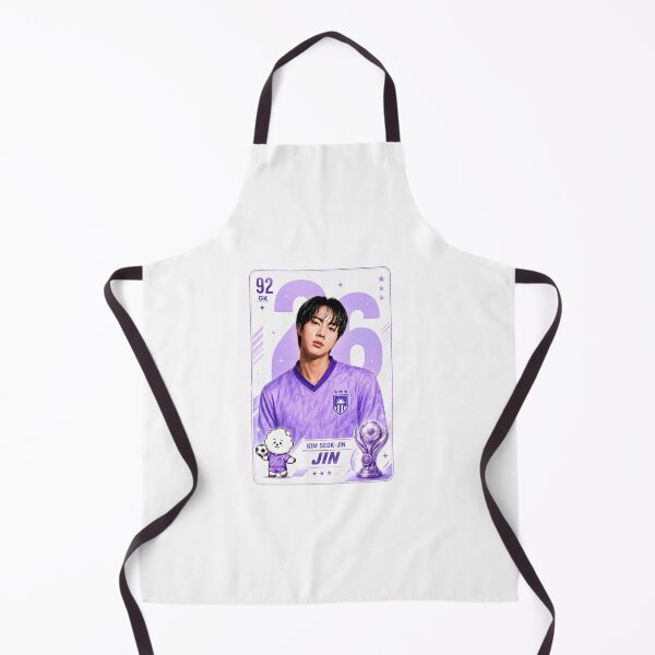 Item preview, Jin Soccer Card Shirt, Kim Seokjin Purple Kpop Sport Tee, BTS Fan Art Unisex Shirt, Gift For Army, Comfort Colors Shirt designed and sold by BerryHand.