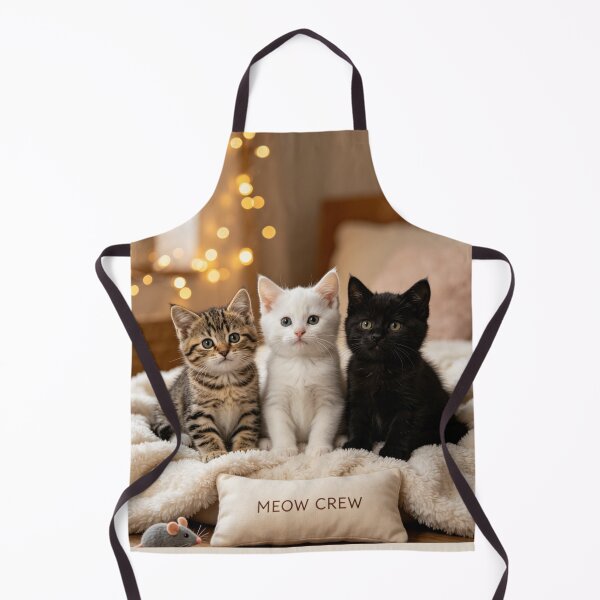 Item preview, Cute Kitten Trio Meow Crew Friends designed and sold by BagFactoryUK.