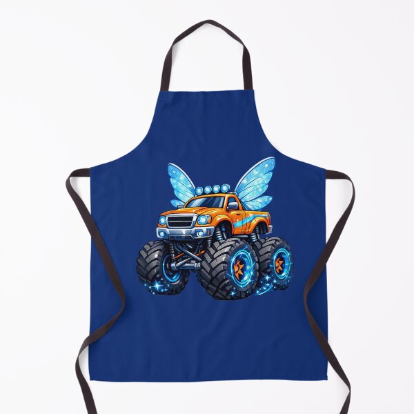 Item preview, Fairy Wing Monster Truck / Magical Orange Off-Road Truck designed and sold by digitalbob60.