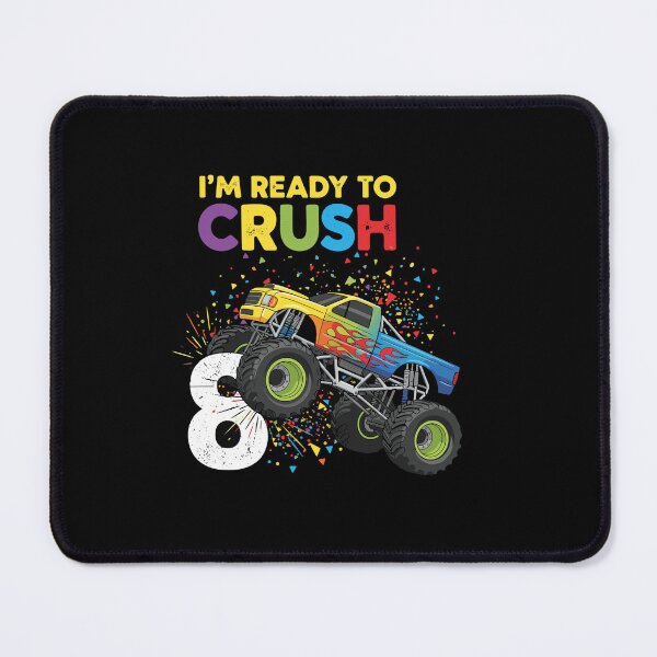 Item preview, I'm Ready To Crush Monster Truck 8th Birthday For Kids designed and sold by PopStars1993.