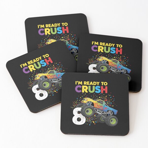 Item preview, I'm Ready To Crush Monster Truck 8th Birthday For Kids designed and sold by PopStars1993.