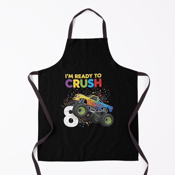 Item preview, I'm Ready To Crush Monster Truck 8th Birthday For Kids designed and sold by PopStars1993.