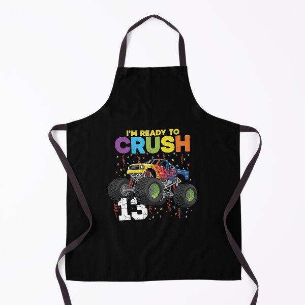 Item preview, I'm Ready To Crush 13 Thirteenth Birthday Monster Truck Boy designed and sold by PopStars1993.