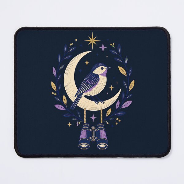 Item preview, Celestial Birdwatching Moon Bird Nature Design designed and sold by Nawi32.