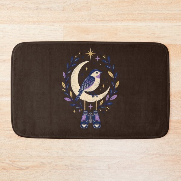 Item preview, Celestial Birdwatching Moon Bird Nature Design designed and sold by Nawi32.