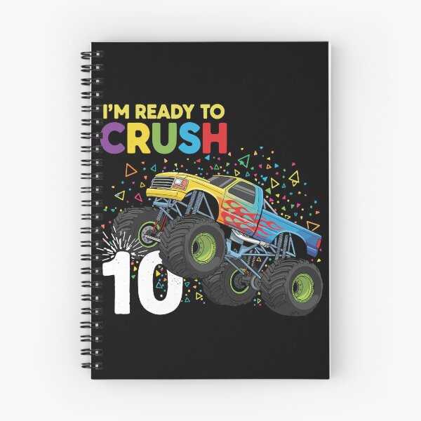Item preview, I'm Ready To Crush 10 Monster Truck Tenth Birthday Boy designed and sold by PopStars1993.