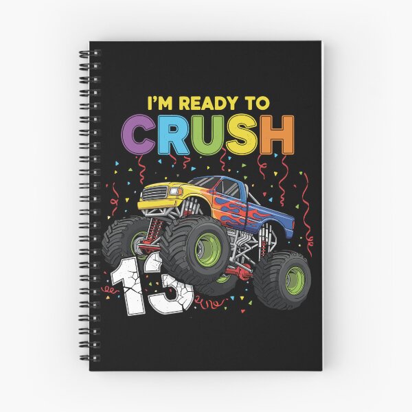 Item preview, I'm Ready To Crush 13 Thirteenth Birthday Boy Monster Truck designed and sold by PopStars1993.
