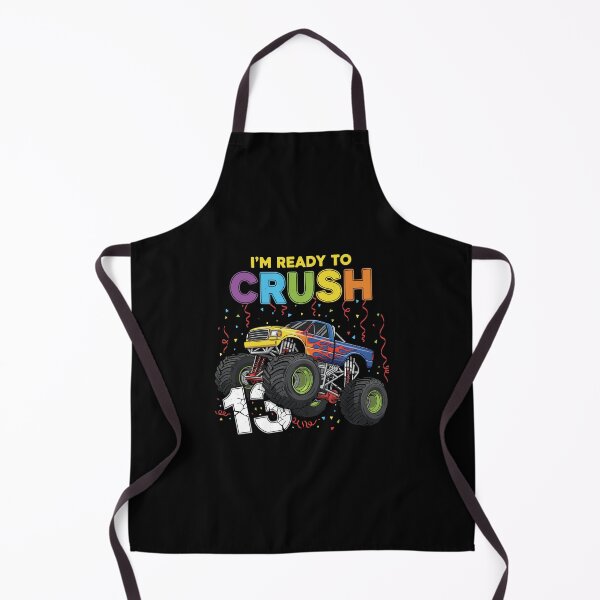 Item preview, I'm Ready To Crush 13 Thirteenth Birthday Boy Monster Truck designed and sold by PopStars1993.