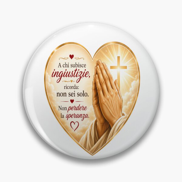 Item preview,  Prayer for Those Who Suffer Injustice – Praying Hands Heart Design    designed and sold by RipantinaFantasy .