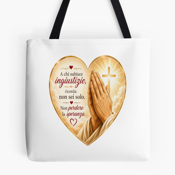 Item preview,  Prayer for Those Who Suffer Injustice – Praying Hands Heart Design    designed and sold by RipantinaFantasy .