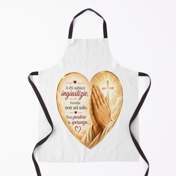 Item preview, Prayer for Those Who Suffer Injustice – Praying Hands Heart Design designed and sold by RipantinaFantasy .
