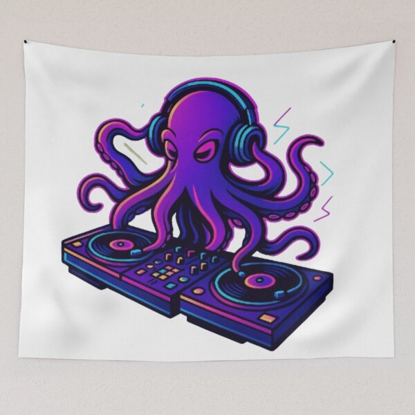 Item preview, Mystic Octopus - Cute Ocean Creature Sea Life Design designed and sold by BioFaStore.