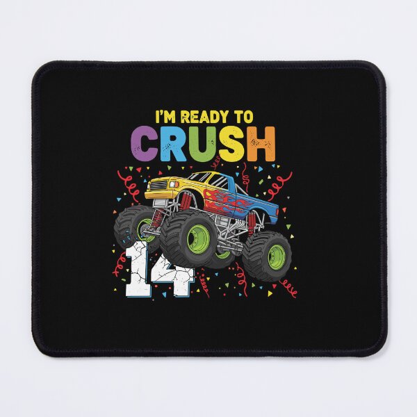 Item preview, I'm Ready To Crush 14 Monster Truck Fourteenth Birthday Boy designed and sold by PopStars1993.